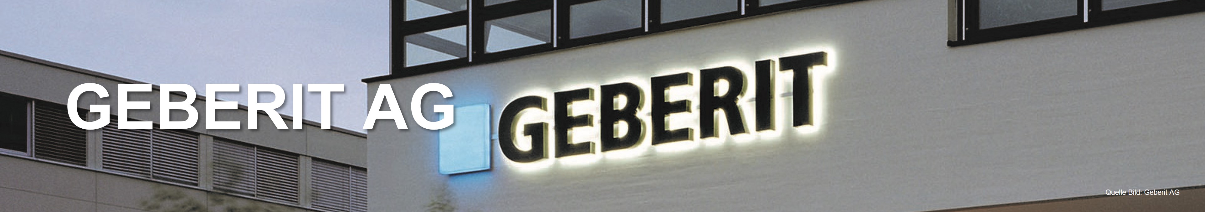 Geberit Aktieanalyse Geberit